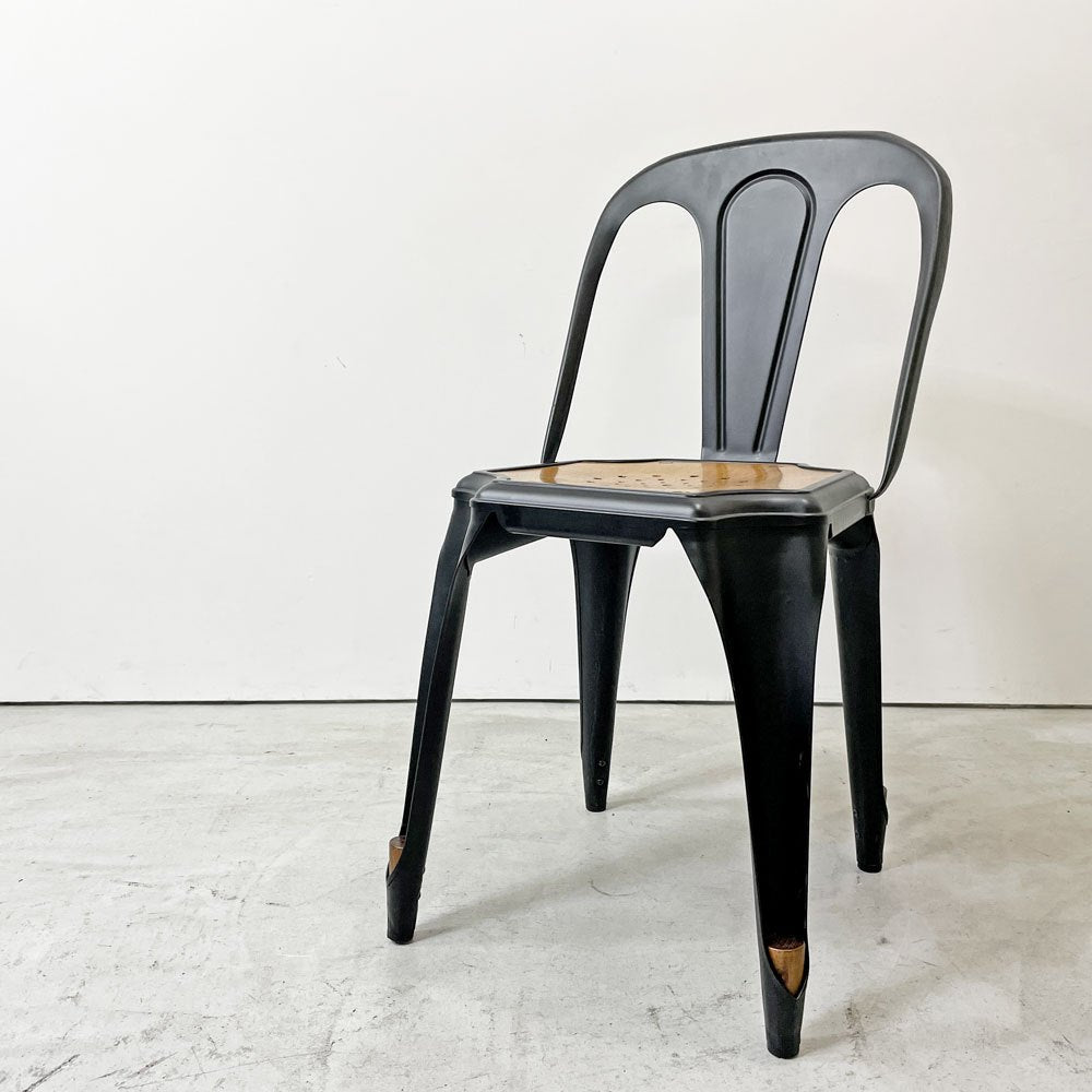 ノーザンオハイオインダストリアル Northern Ohio Industrial マルチプルズチェア Multipls Chair ダイニングチェア スタッキング ブラックスチール インダストリアルデザイン C ●
