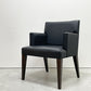 コンプレックス COMPLEX チェアマン アームチェア Chairman Armchair ブラック PVCレザー モダンデザイン シンプル B ●