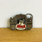 マックトラックス Mack Trucks ブルドッグ ベルトバックル グレートアメリカンバックル Great American Buckle Co. トラックフェイス 1970～1980年代 米国 USビンテージ ●
