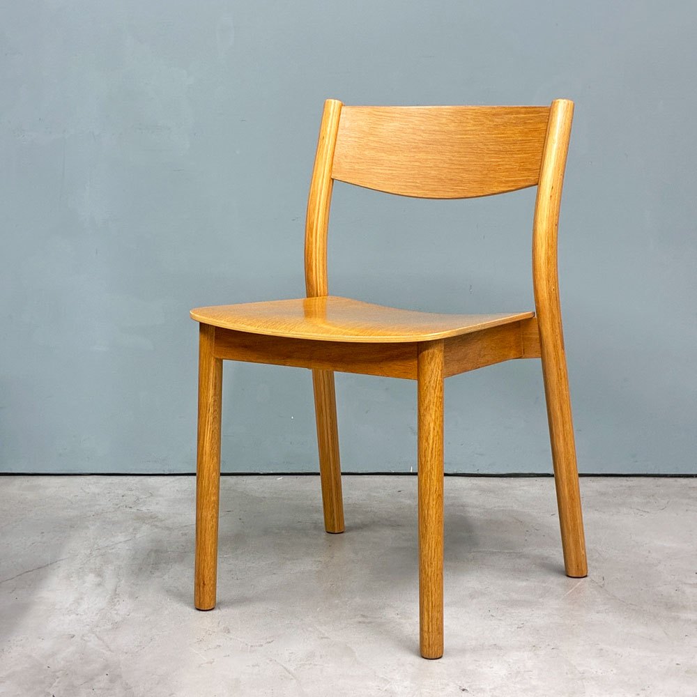 無印良品 MUJI リアルファニチャー REAL FURNITURE オーク材 ダイニングチェア ナチュラルテイスト 定価：￥25,000- B ◎