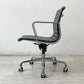 ハーマンミラー Herman Miller アルミナムグループ マネジメントチェア 本革 ブラック 5本脚 ガス圧昇降式 キャスター付 C&R イームズ A ●