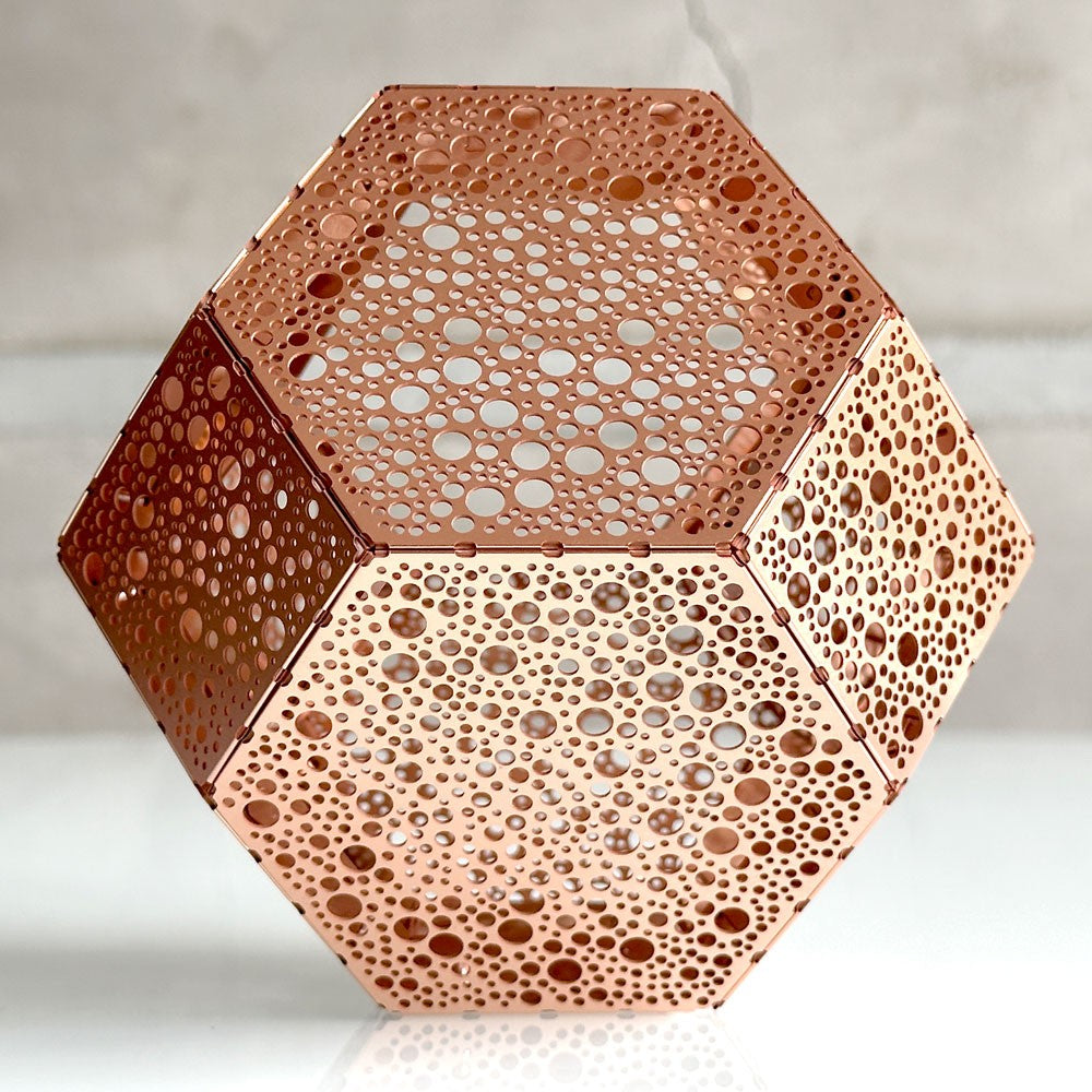 トムディクソン Tom Dixon エッチ ETCH ティーライトホルダー TEA LIGHT HOLDER ドット DOT コッパー 箱付 定価 ￥12,100-♪