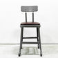 リオン LYON ファクトリー チェア FACTORY CHAIR グレー バックレスト クッション PVCレザー キャスター パシフィックファニチャーサービス P.F.S取扱 廃番 ●