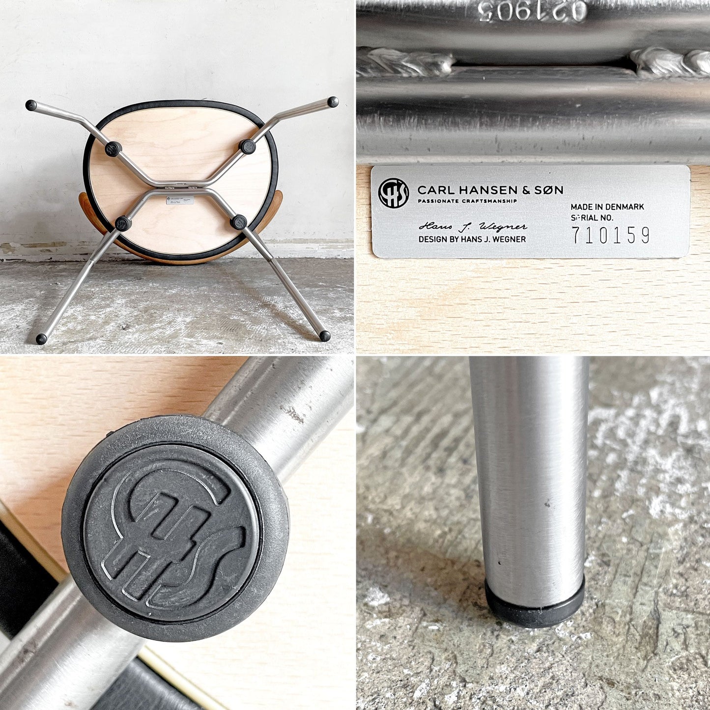 カールハンセン＆サン Carl Hansen & Son CH88P ダイニングチェア オーク材 本革 レザー ハンス J. ウェグナー 北欧家具 ■