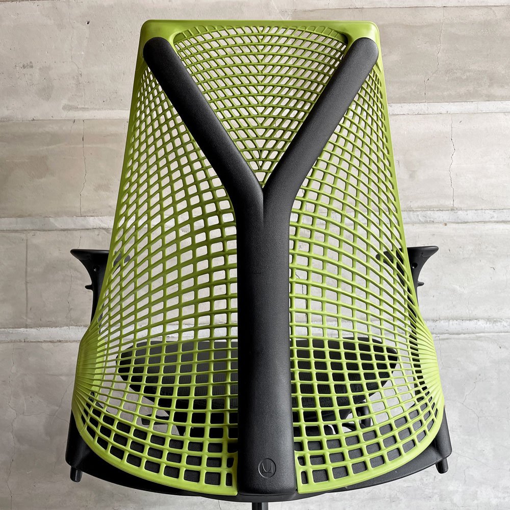 ハーマンミラー Hermanmiller セイルチェア SAYL CHAIR デスクチェア オフィスチェア アップルグリーン イヴ・ベアール♪