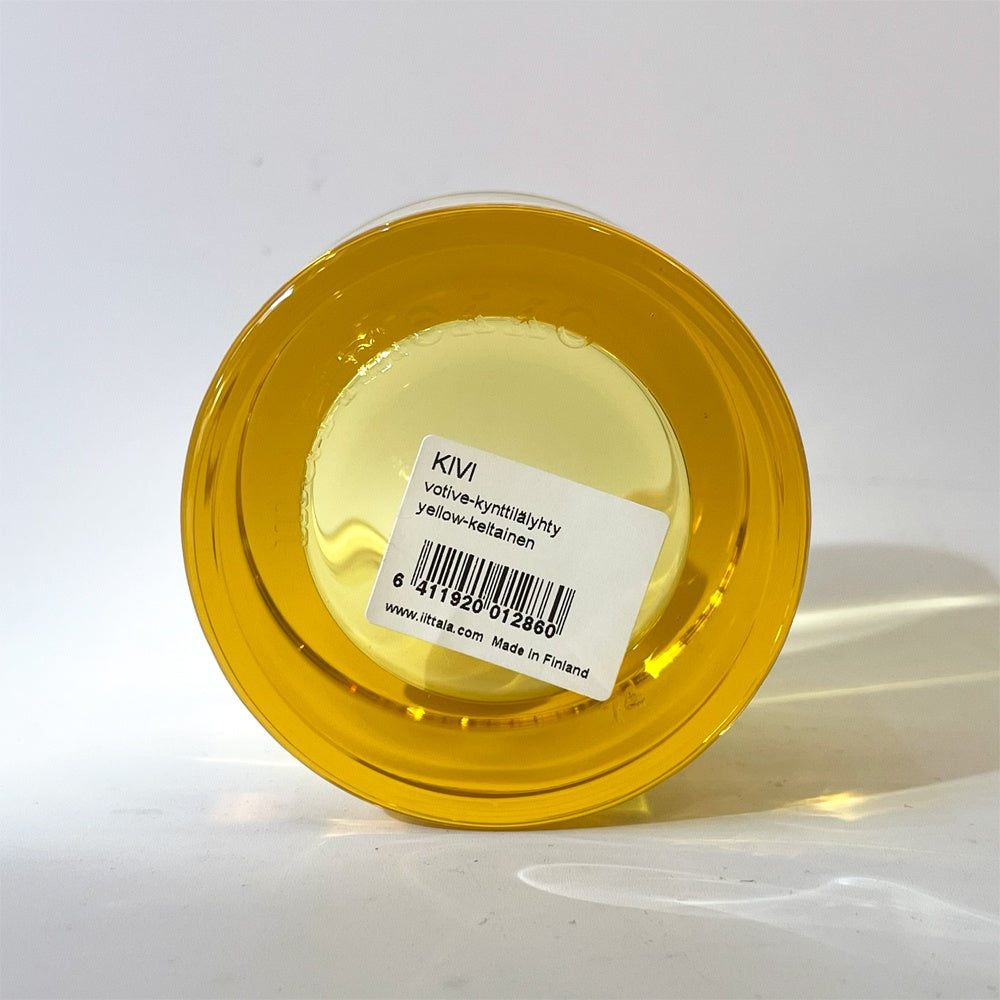 イッタラ iittala マリメッコ marimekko キビ kivi キャンドルホルダー イエロー ヘイッキ・オルヴォラ北欧 フィンランド ★