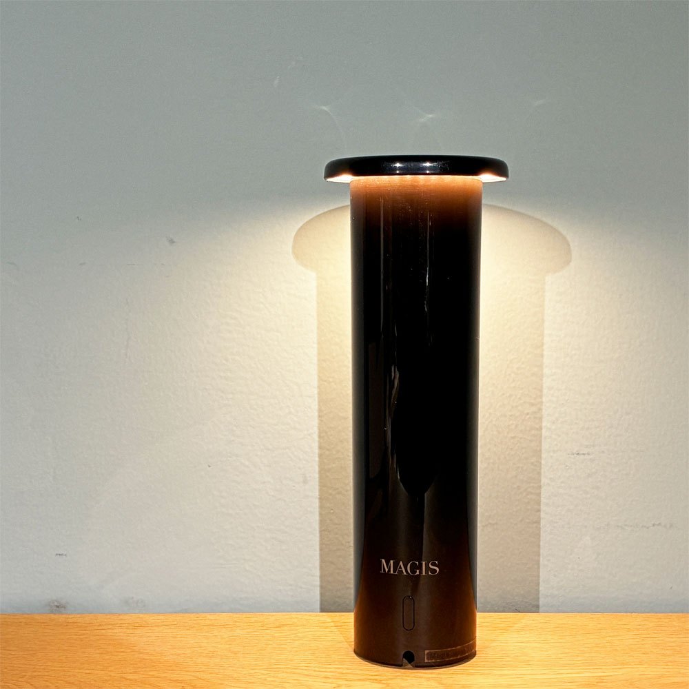 マジス MAGIS ブーケ Bouquet ポータブルランプ フラワーベース ブラックブラウン 内蔵型LED 調光可 箱付 ブロリアート・トラヴェルソ 定価￥39,600- 未使用品 ◎