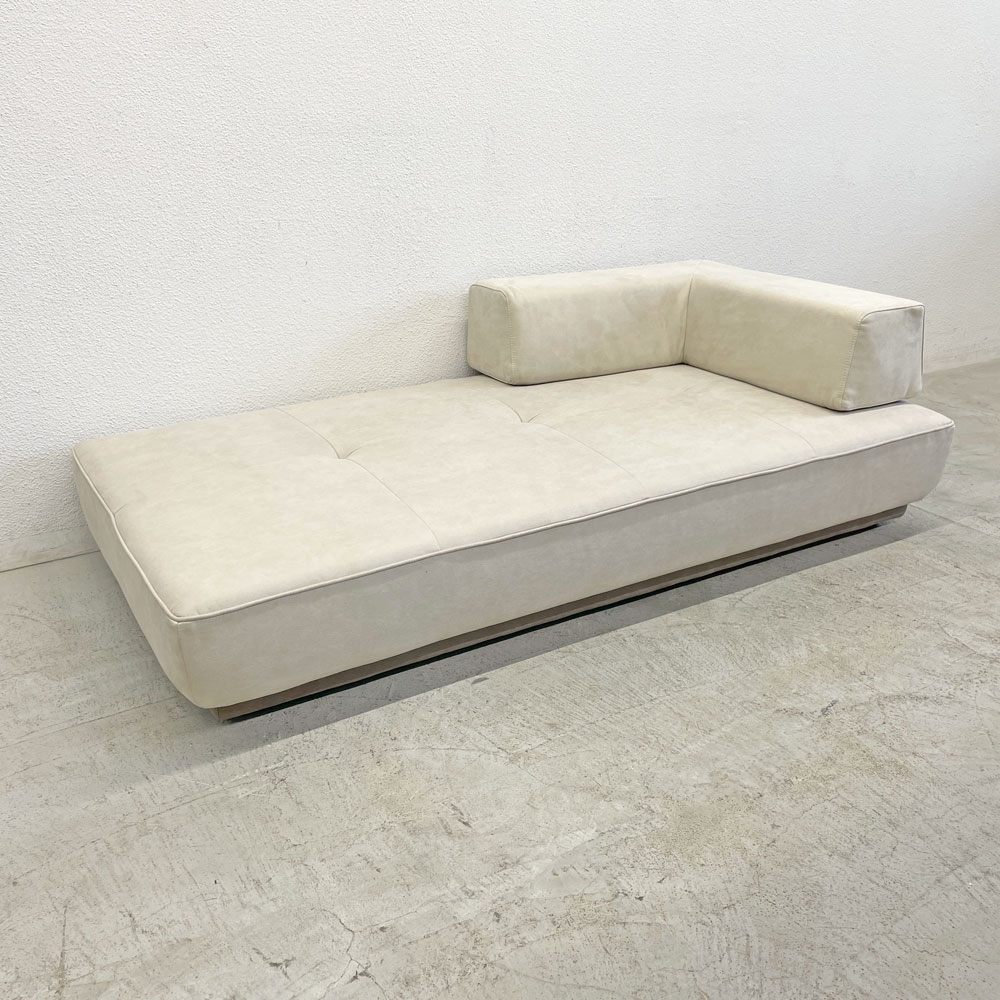 リラックスフォーム RELAX FORM アルフレード ALFREDO 2人掛けソファ レザーテックス W183cm + グロー GLOW L字クッション 〓