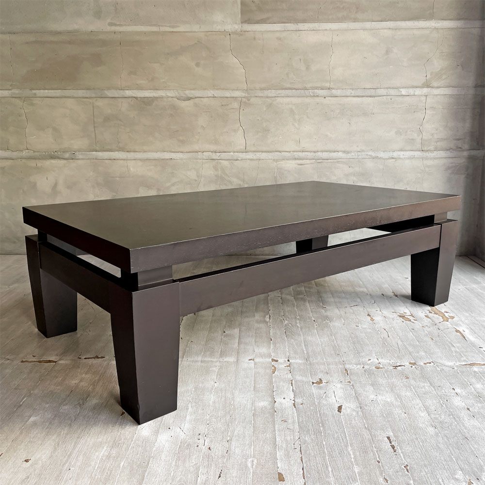 カッシーナイクスシー Cassina ixc. サルダン SARDANE ローテーブル センターテーブル アッシュ材 ブラウン フィリップユーレル Philippe Hurel 定価￥396,000- ♪
