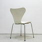 フリッツハンセン Fritz Hansen 3107 セブンチェア ホワイト ラッカー仕上げ スタッキング アルネ・ヤコブセン デンマーク 北欧家具 ●
