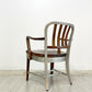 ショーウォーカー SHAW WALKER アルミニウム デスクチェア Aluminum Desk Chair アームチェア メイプル材×アルミ USビンテージ Vintage インダストリアル 希少 ●
