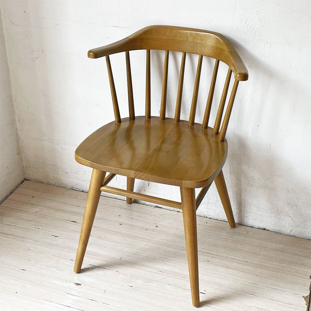 アクメファニチャー ACME Furniture ウィンダン WINDAN サイドチェア ダイニングチェア ハーフアーム ビーチ材 定価￥35,200- ★