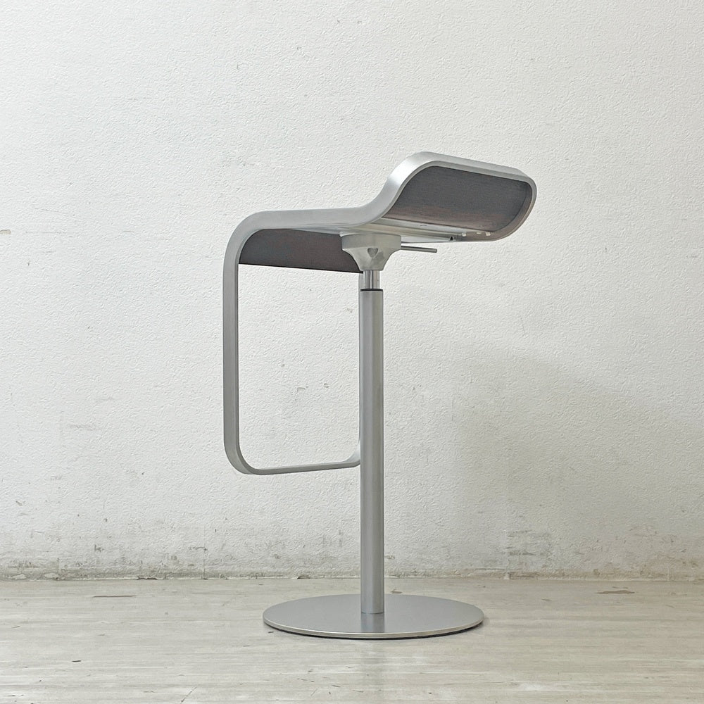 ラパルマ La palma レム LEM カウンタースツール 昇降式 カウンターチェア ハイスツール ウッドシート AZUMI アズミ ダークウォールナット ●