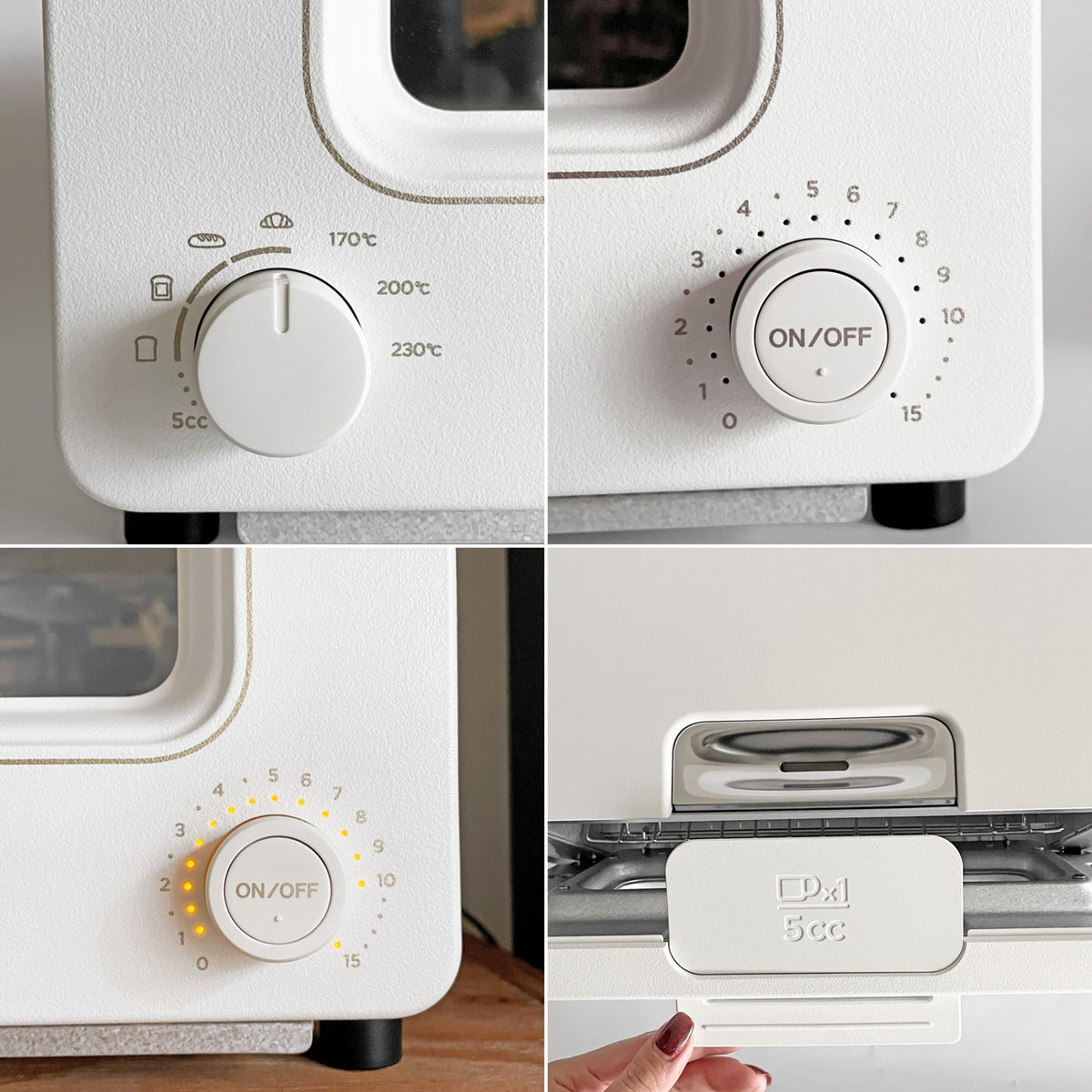 バルミューダ BALMUDA ザ トースター The Toaster スチームトースター K11A ホワイト オーブントースター 2025年製 ミニカップ欠品 ■
