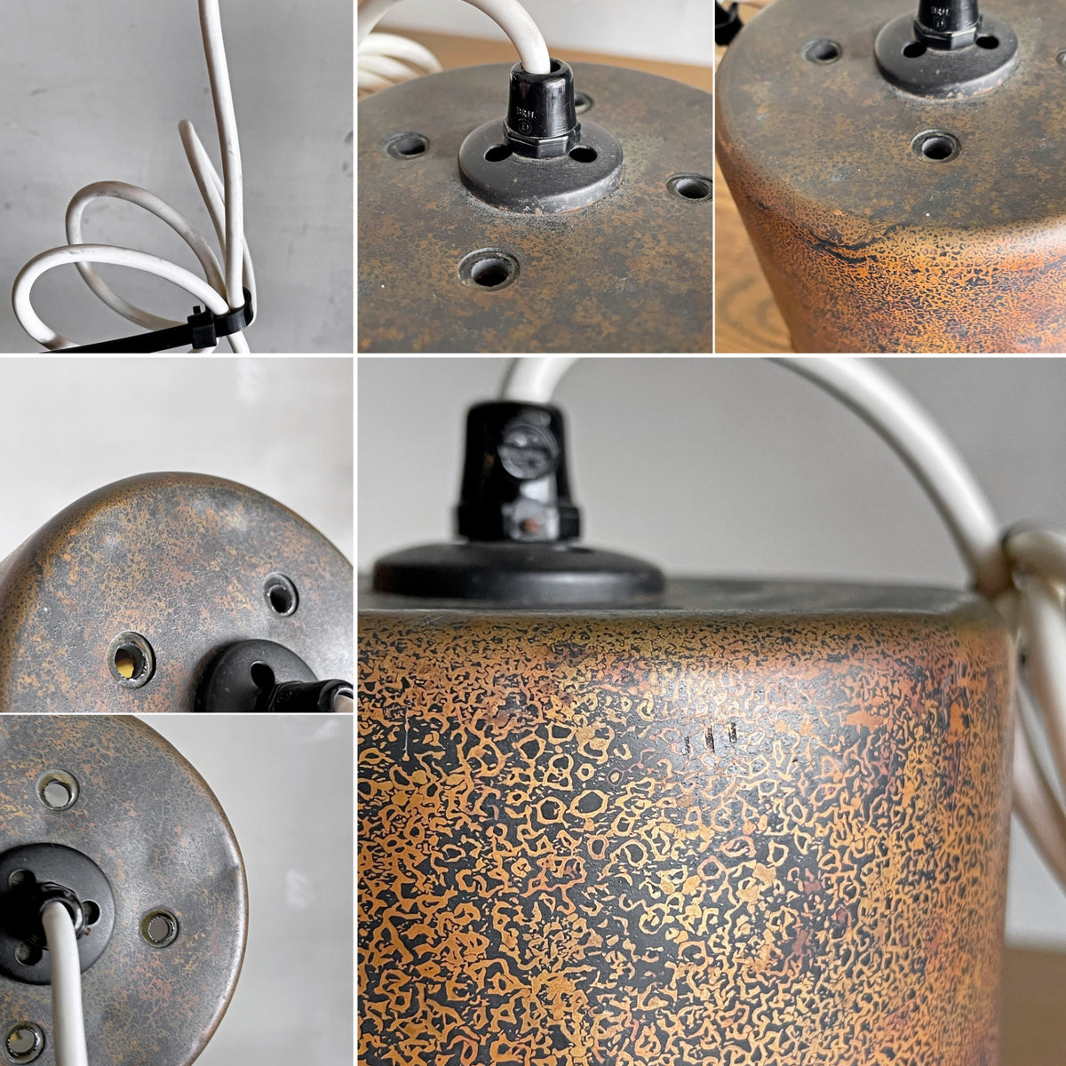ラーク・アムステルダム Raak Amsterdam コッパー＆ガラス ペンダントライト Copper＆Glass Pendant Lamp ナニー・スティル Nanny Still オランダ ビンテージ Dutch Vintage ■
