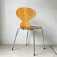 フリッツハンセン Fritz Hansen 3101 アリンコチェア アントチェア 4本脚 ナチュラルビーチ ラッカー仕上げ フェルトグライズ アルネ・ヤコブセン ★