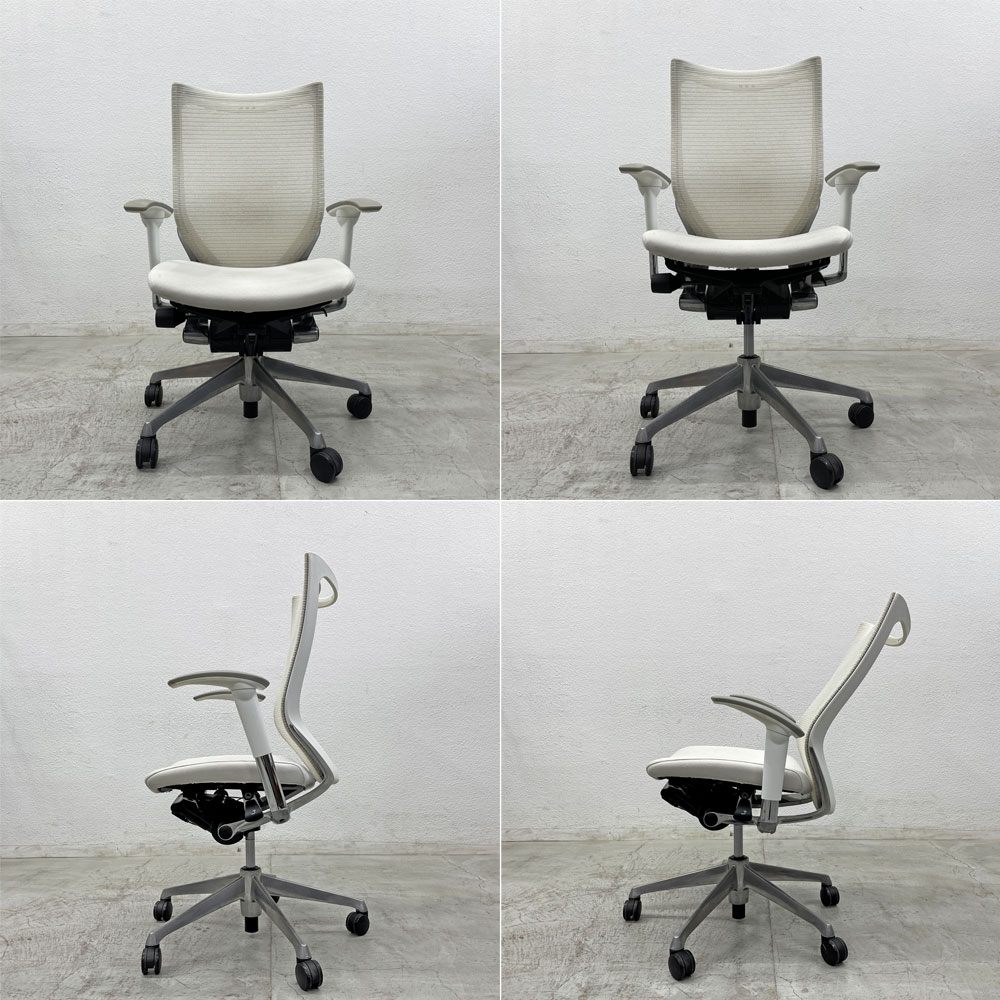 オカムラ okamura バロンチェア Baron Chair ローバック オフィスチェア ジョルジェット・ジウジアーロ 参考価格約188,210円 〓