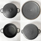 ルクルーゼ LE CREUSET ココットロンド 両手鍋 22cm ブラック 両手鍋 鋳物 ★