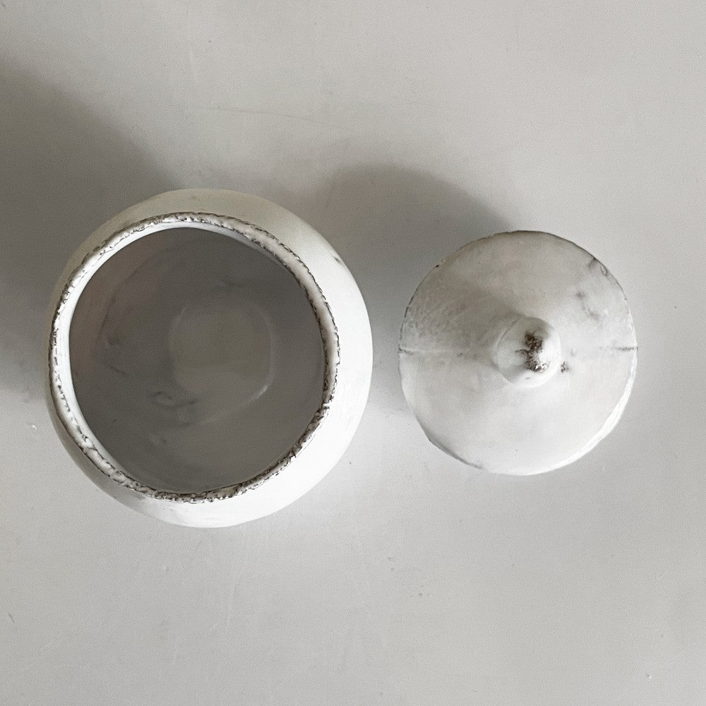アスティエ・ド・ヴィラット Astier de Villatte フィエット FILLETTE ミニシュガーボウル シュガーポット H7cm 陶器 フランス ■