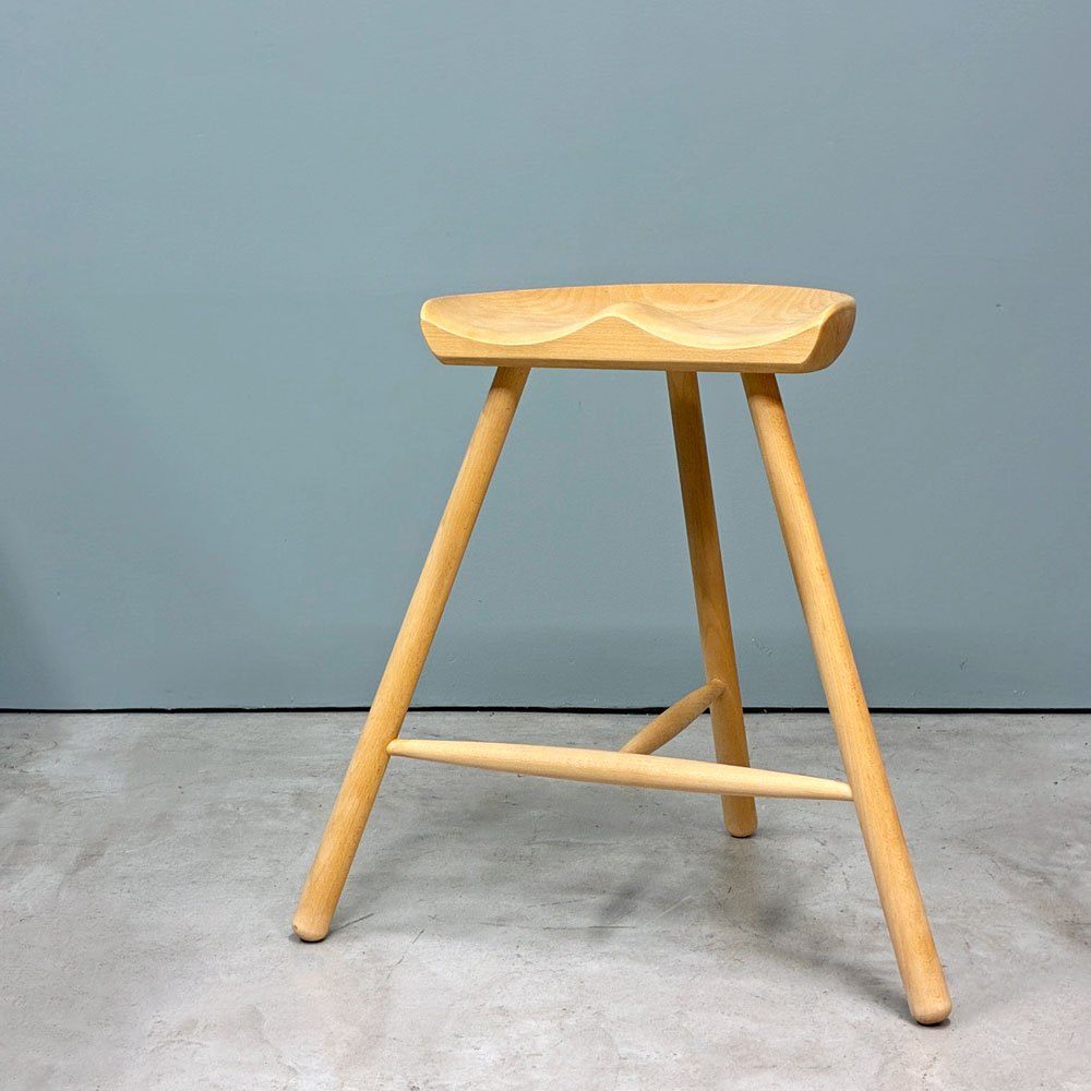 ワーナー Werner シューメーカーチェア Shoemaker Chair NO.59 スツール ビーチ材 ソープ仕上げ ラーズ・ワーナー デンマーク 北欧家具 A ◎