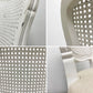 サラグレース Sarah Grace SGD デビュー ダイニングチェア DEBUT DINING CHAIR CHARM BD WHITE&NATURAL LINEN ラタンバック アンティーク風 参考定価 \55,000- A ●