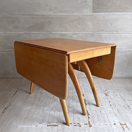 ヘイウッドウェイクフィールド HEYWOOD WAKEFIELD バタフライドロップリーフダイニングテーブル Butterfly Drop-leaf Dining Table エクステンション ウィッシュボーン USビンテージ ♪