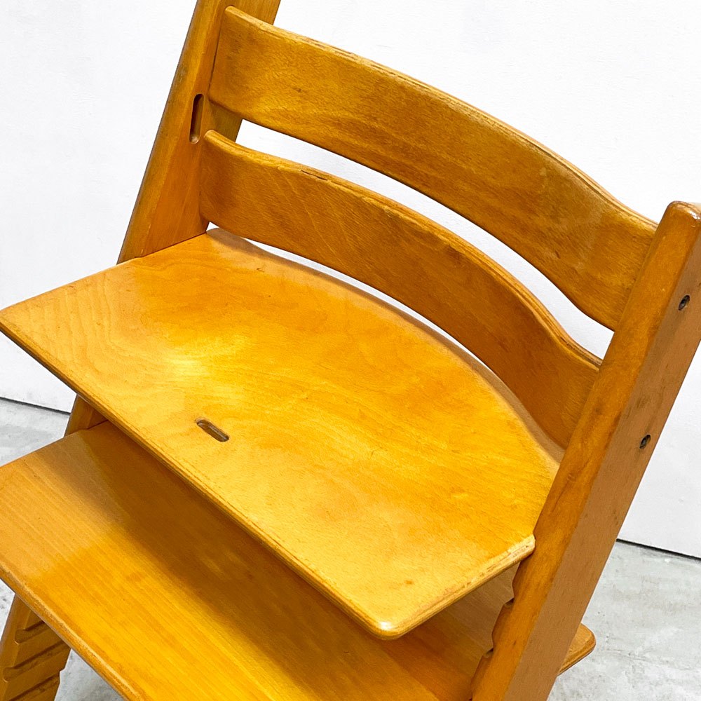 ストッケ STOKKE トリップトラップ TRIPP TRAPP ベビーチェア キッズチェア S/N無し ノルウェー 北欧家具 ナチュラル B ●