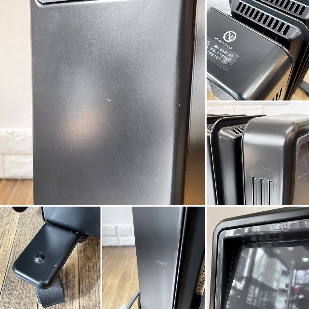 ディンプレックス Dimplex オイルフリーヒーター B04 ECR12EB ブラック 英国 ◎