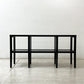 クレイト＆バレル Crate&Barrel バロネット Baronet コンソールシェルフ 収納棚 W152.5cm USA 米国 モダンデザイン ●