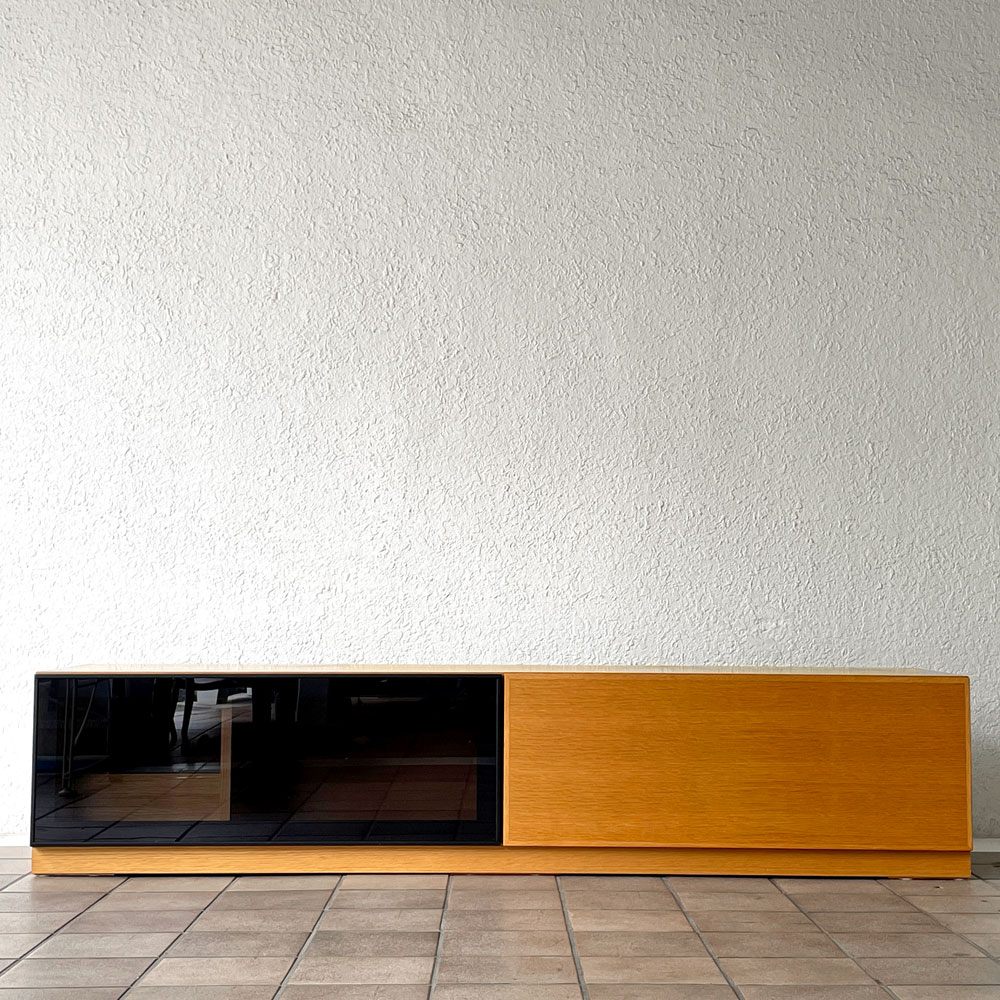 アクタス ACTUS シャイン SHINE 176 TV BOARD テレビボード AVボード W176cm オーク材 カタログ定価￥134,200- 廃番 ◇