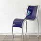 カルテル Kartell FPE chair スタッキングチェア ダイニングチェア アルミ ポリプロピレン ブルー ロンアラッド イタリアモダン 廃番 ◇