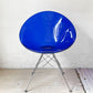 カルテル Kartell エロエス ERO S ダイニングチェア コバルト 4本脚 フィリップ・スタルク スペースエイジ イタリア 参考定価￥93,400- 廃盤 ★