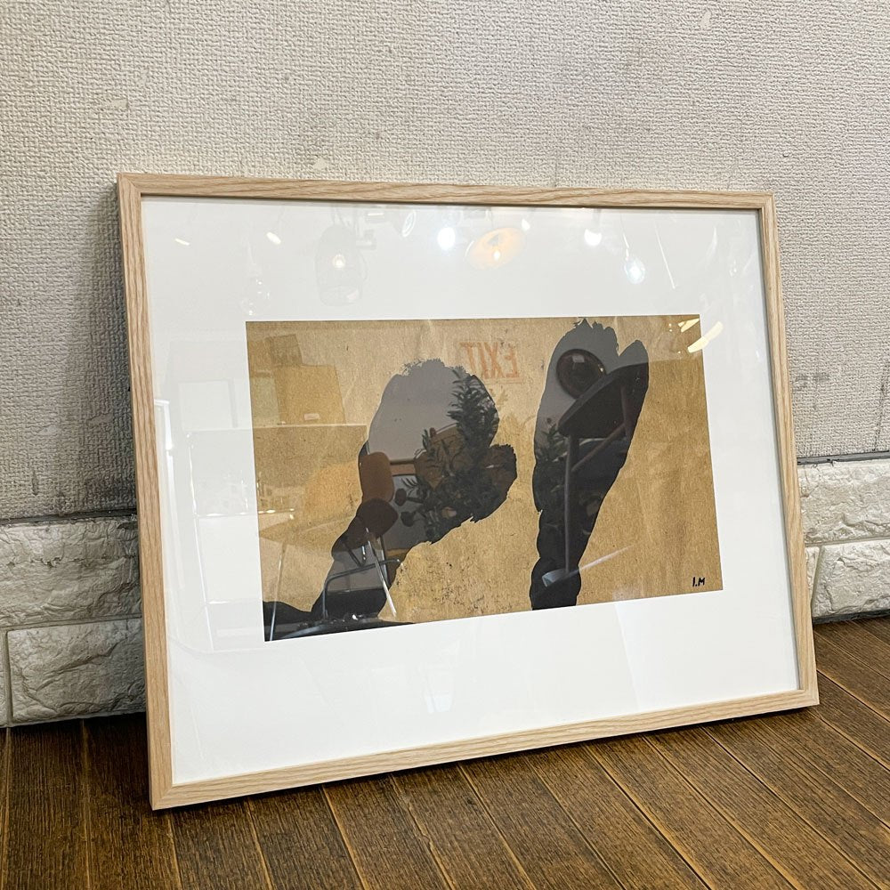 イデー IDEE  「STORM」 オフセット ポスター イシス・ マアケスタッド Fine Little Day 額装品 ◎