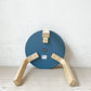 アルテック artek スツール60 Stool60 ブルーラッカー バーチ材 3本脚 Lレッグ アルヴァ・アアルト スタッキング 北欧家具 定価￥46,200- ★