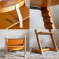 ストッケ STOKKE トリップトラップ TRIPP TRAPP ベビーチェア キッズチェア S/N無し 木製ガード レザーベルト ノルウェー 北欧家具 ■
