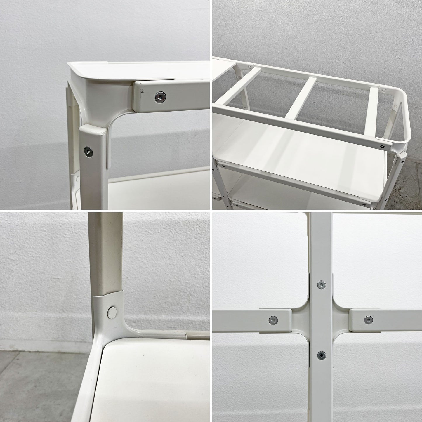 マジス MAGIS スティールウッド シェルビングシステム Steelwood Shelving System オープンシェルフ 3列3段 ホワイト ロナン＆エルワン・ブルレック 〓
