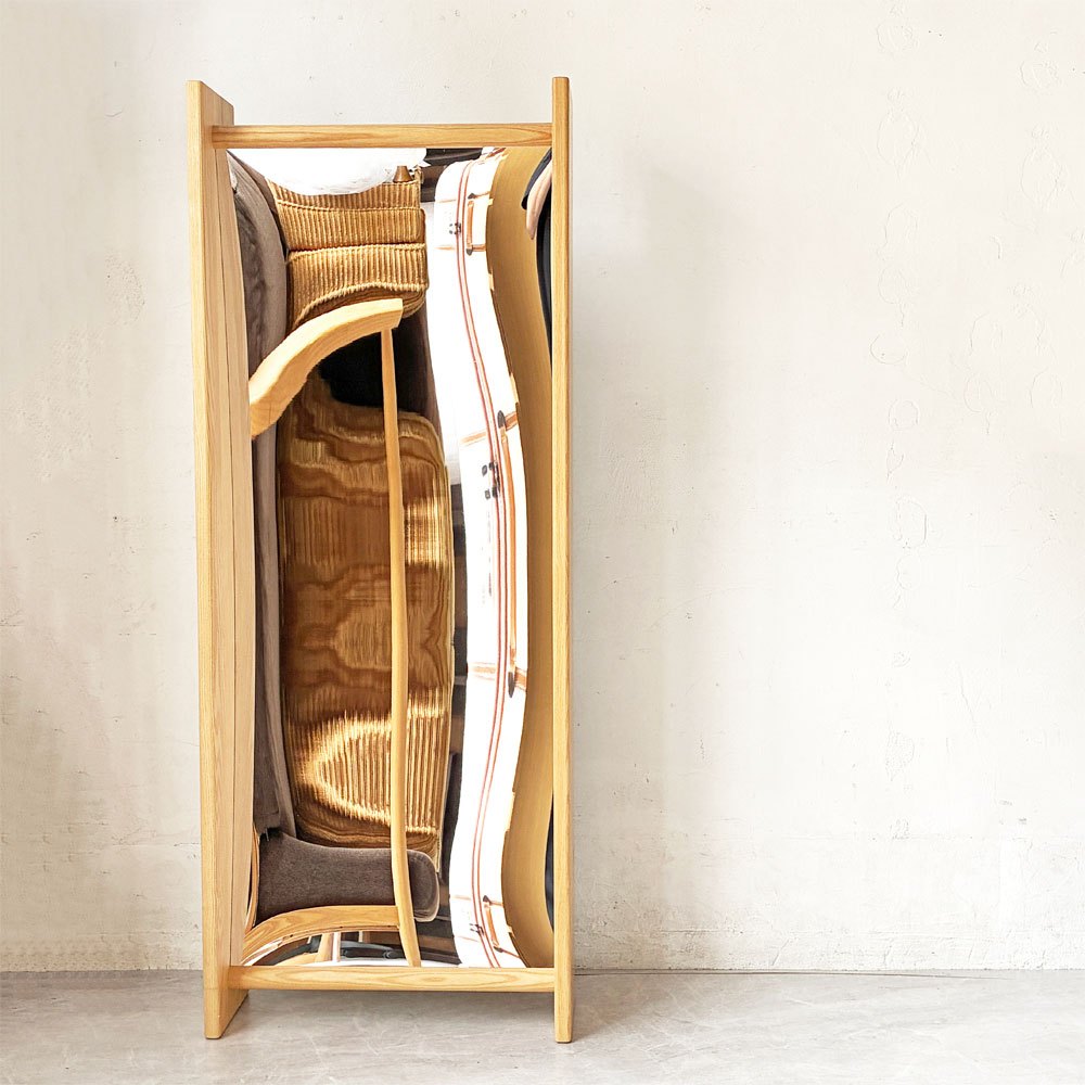 マジス MAGIS リトルビッグミラー LITTLE BIG MIRROR MT690 凹みミラー concave natural 未使用品 イタリアモダン 定価￥178,200ｰ ★
