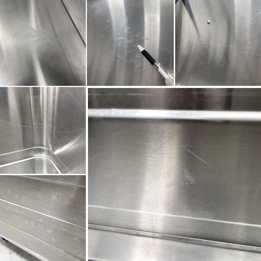 アルポス ALPOS アルミコンテナ ALUMINUM CONTAINER キャスター付き 239L PSF取り扱い 定価￥83,600- ●