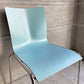 エンゲルブレヒト Engelbrechts チャリックチェア CHAIRIK Chair 101 ダイニングチェア スタッキング 4本脚 アイスブルー プライウッド スチール デンマーク 未使用品 定価63,800円 ♪
