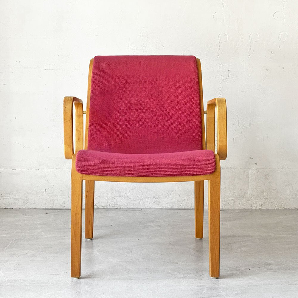 ノル Knoll 1305U アームチェア ダイニングチェア 曲木 プライウッド ビル・ステファン Bill Stephens ビンテージ ミッドセンチュリー ★