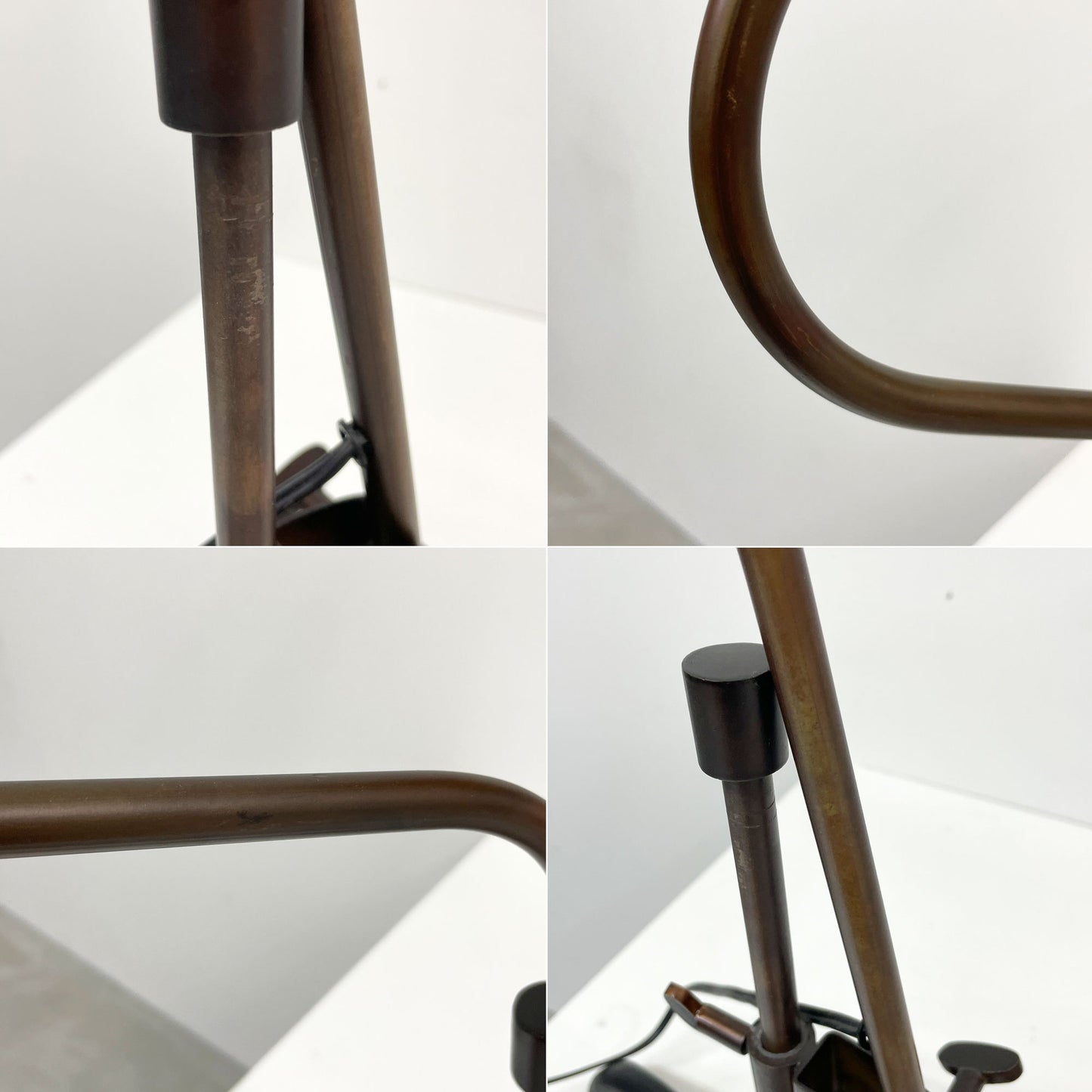 デカール DECAL テーブルランプ スタンドライト テーブルランプ スチール ブラス アンティーク ダークブロンズ仕上げ インダストリアルデザイン ●