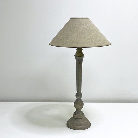 クラシカルデザイン Classical Design フロアランプ スタンドライト 1灯 布シェード シャビーシック メゾンドファミーユ MAISON DE FAMILLE 購入品 ●