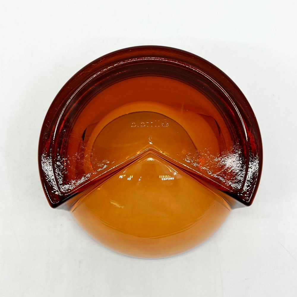 イッタラ iittala クル Kuru ガラスボウル 小物入れ Φ12cm セビリアオレンジ フィリップ・マルイン フィンランド 北欧雑貨 ●