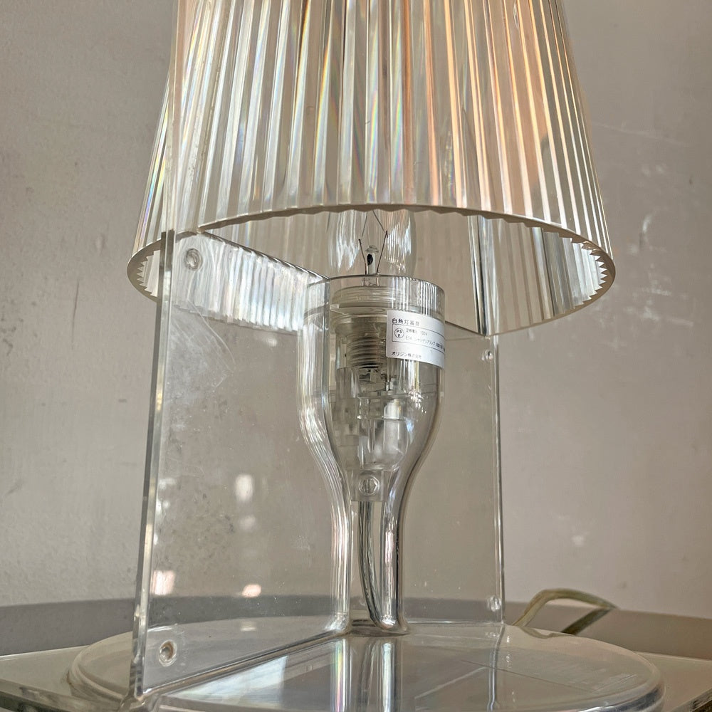 カルテル Kartell テイク TAKE テーブルランプ ポリカーボネート製 ブルー フェルチョ・ラヴィアーニ Ferruccio Laviani イタリア ■