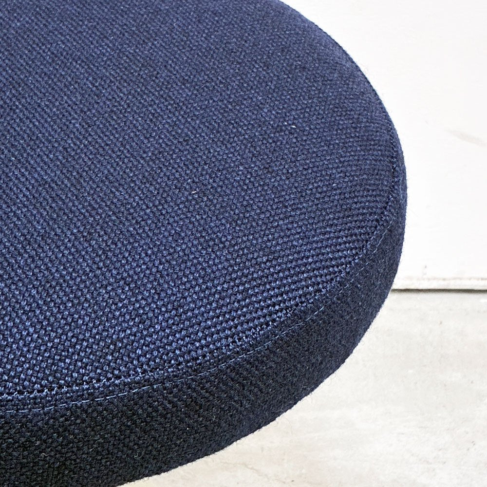 ノル ノール Knoll ビンテージ チューリップ スツール 回転式 エーロ・サーリネン Eero Saarinen スペースエイジ ミッドセンチュリー ウレタン・ファブリック交換品 ●