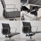 ハーマンミラー Herman Miller イームズアルミナムグループチェア マネージメントチェア アルミバフベース ガス圧昇降仕様 5本脚 キャスタータイプ 本革 イームズ C ●