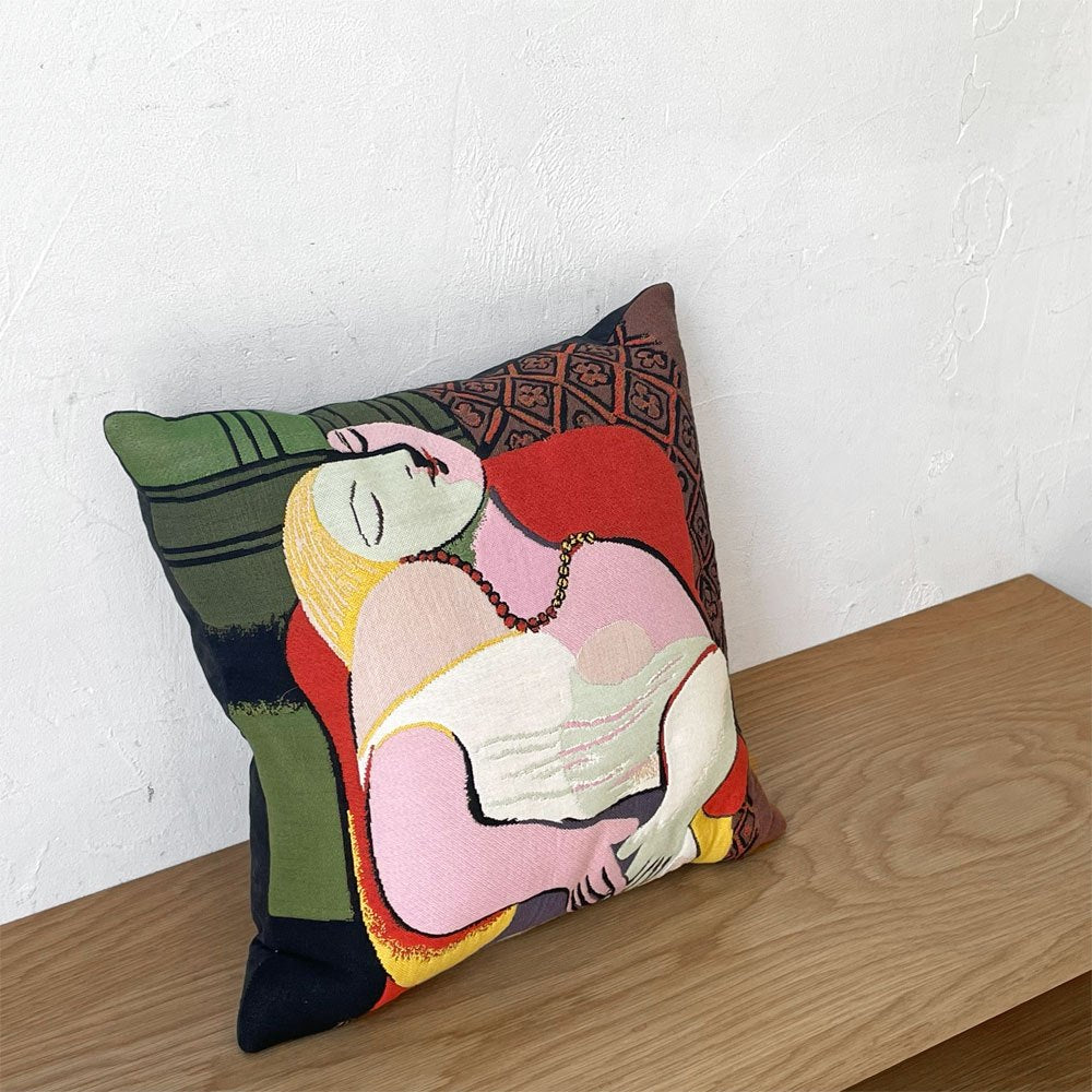 ジュール・パンス JULES PANSU クッション Pablo Picasso パブロ ピカソ 45cm ピカソ ラ レーヴ コンランショップ THE CONRAN SHOP 取扱 定価￥19.800- ★