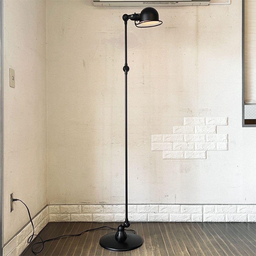 ジェルデ JIELDE フロアランプ 1240 FLOOR LAMP マットブラック フランス インダストリアル P.F.S.取扱 定価￥137,500- ◎