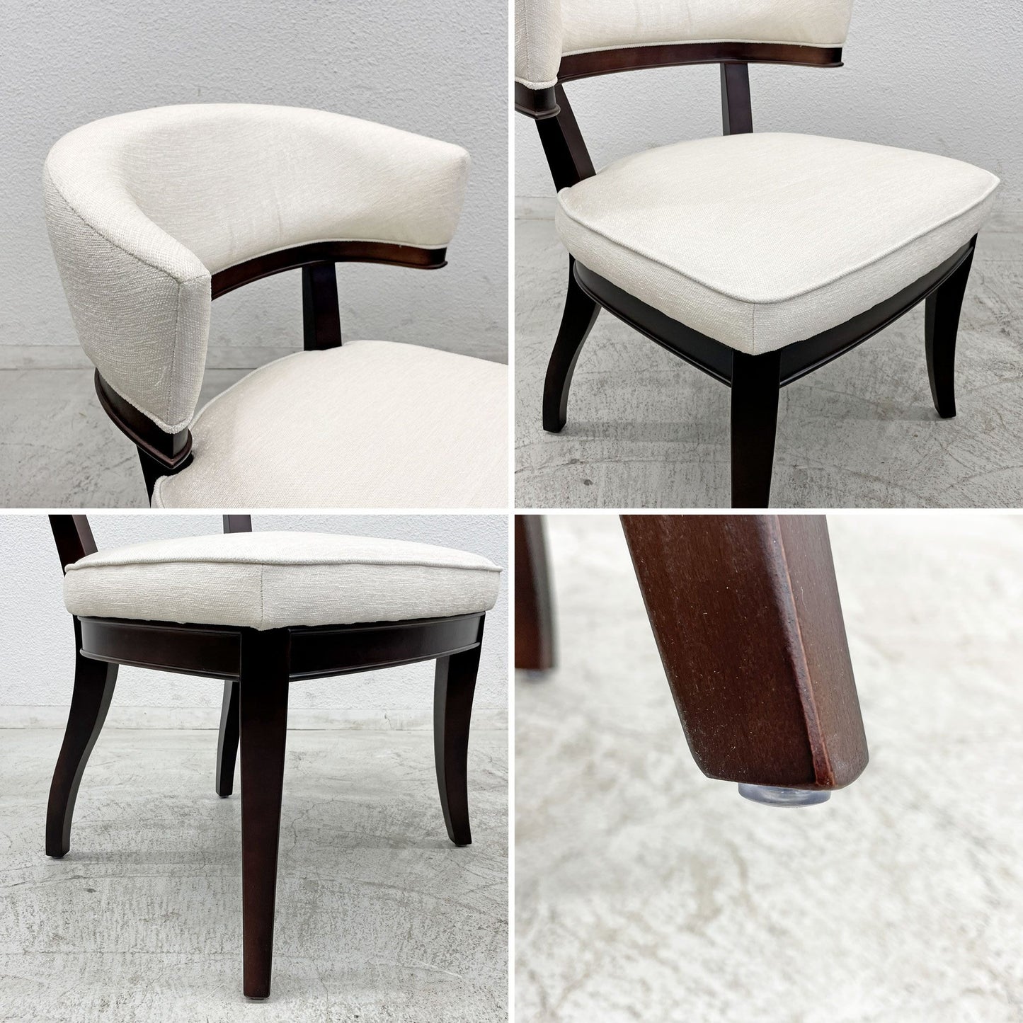 アスプルンド ASPLUND リゾルティール RESORTIR メルカート MERCATO アームチェア ダイニングチェア ハーフアーム 未使用品 箱付き A 〓