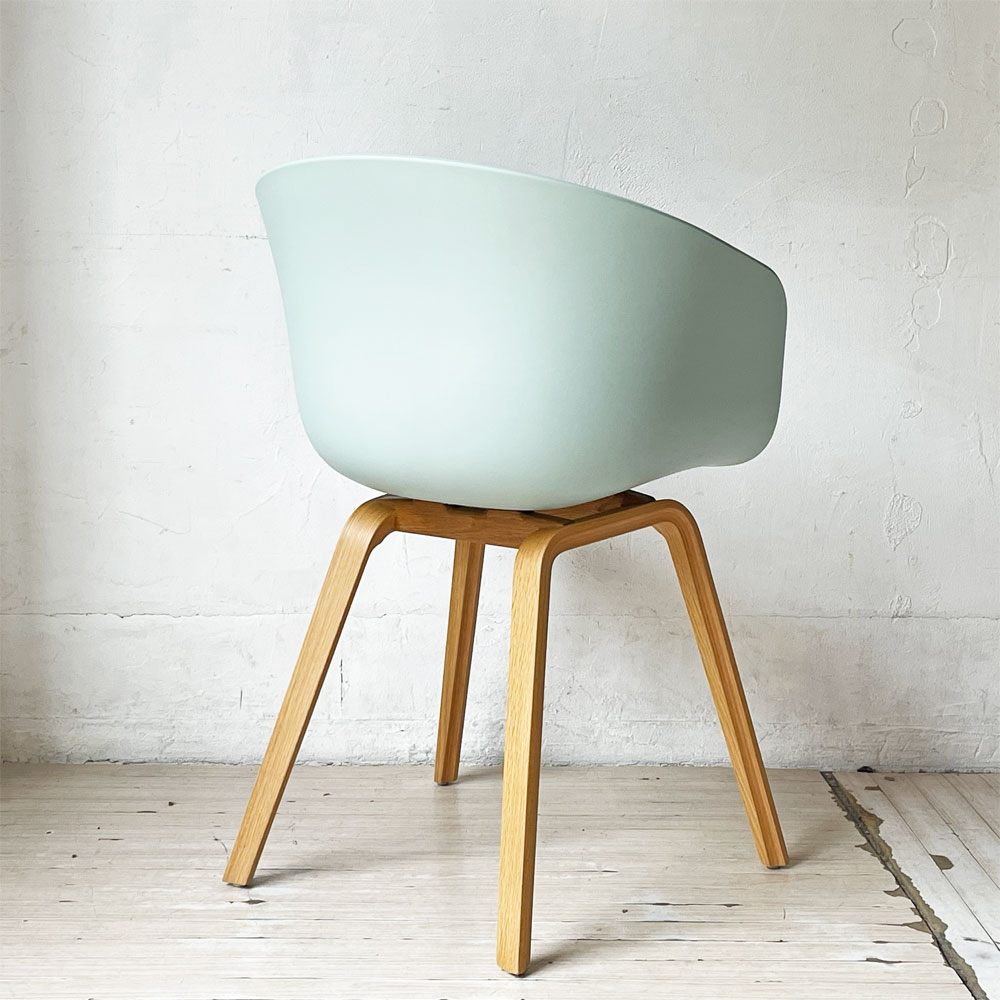 ヘイ HAY アバウト ア チェア ABOUT A CHAIR AAC22 アームチェア ダイニングチェア ダスティミント ヒー・ウェリング 北欧家具 ￥59,400- A ★